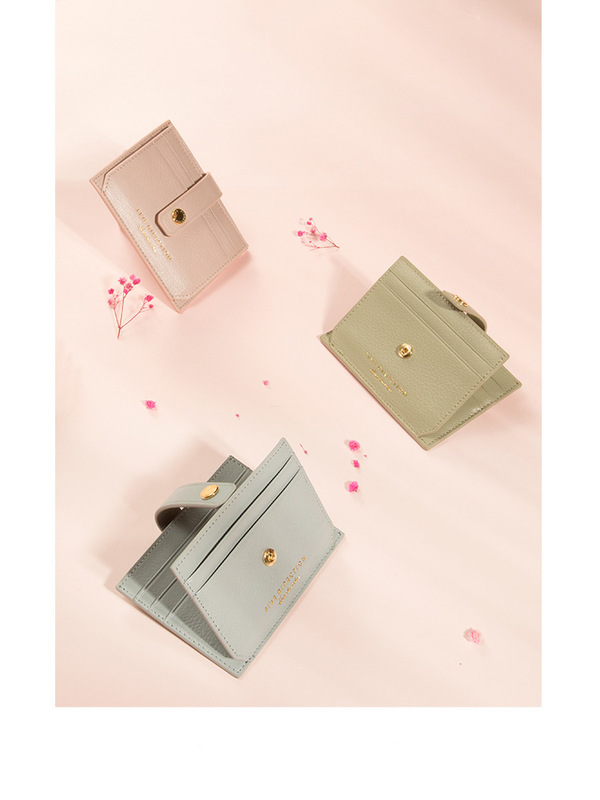 2021 New Fashion Coin Purse Korean High-End Brand Customized Genuine Leather Coin Purse Cowhide Card Bag Coin Bag for Women