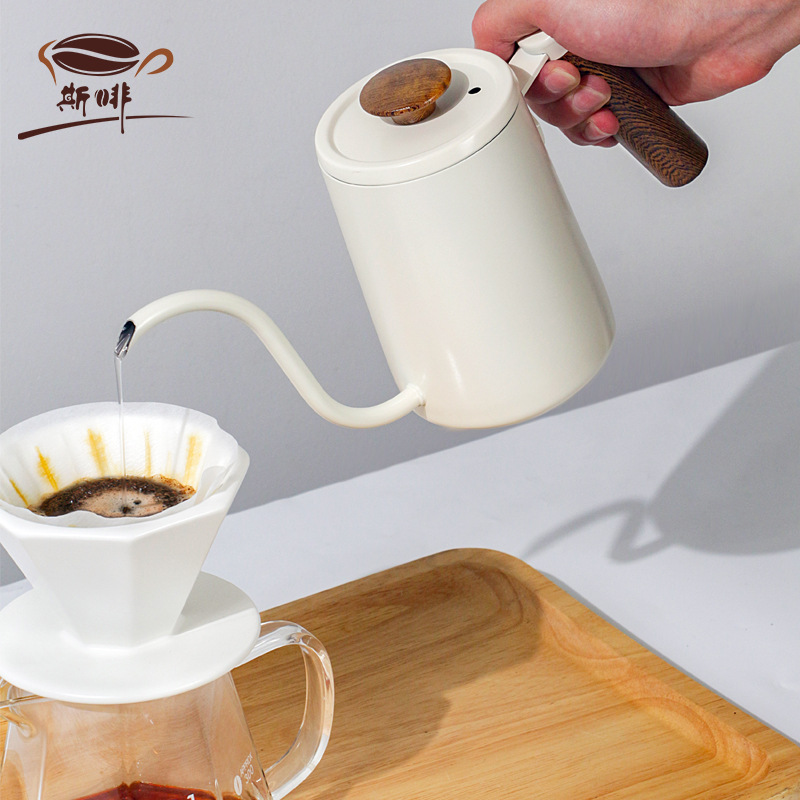 Saffron hand-brewed coffee gift box coffee set coffee pot gift drip filter home hand-brewed coffee set