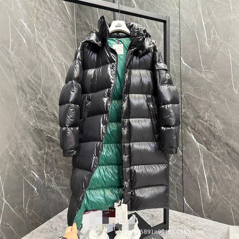 Long down Jacket by Mengjia Maya for Couples, Classic Style, Winter Warm High Version
