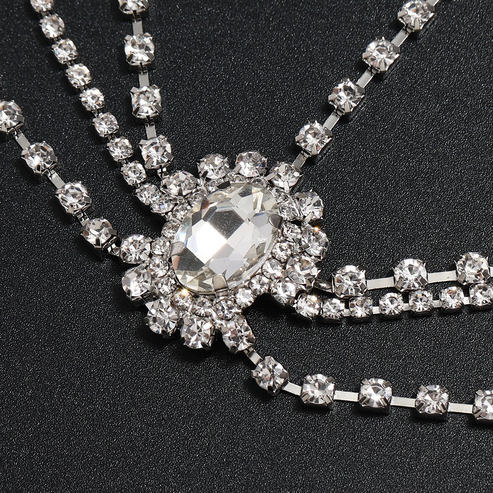 Rhinestone Hair Chain Head Jewelry For Elegant Versatile Styles_voghion.com