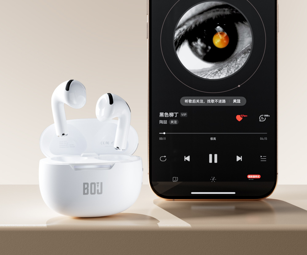 Factory wholesale high-quality Bluetooth headphones 2024 new noise-cancelling Bluetooth headphones long-lasting sports Bluetooth headphones