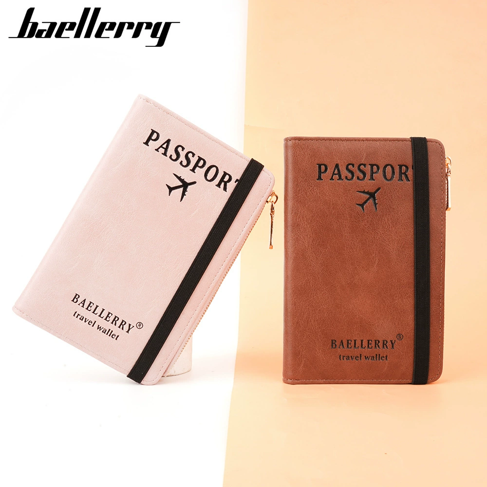 Новая RFID дорожная сумка Baellerry кросс-бордер простой молний кошелек для деловых поездок авиабилет клип оптовая