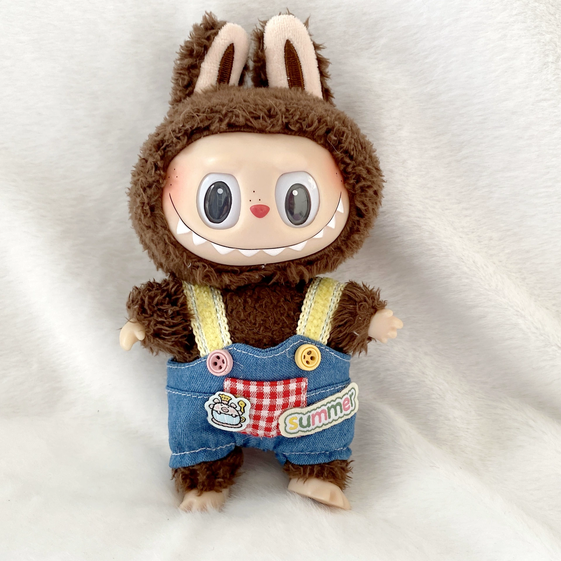 Doll plastic, overall for dressing up, second generation, children's clothing