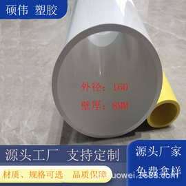 厂家直供PVC硬管亮面PVC管 加厚PVC管 大尺寸PVC硬管 规格可选