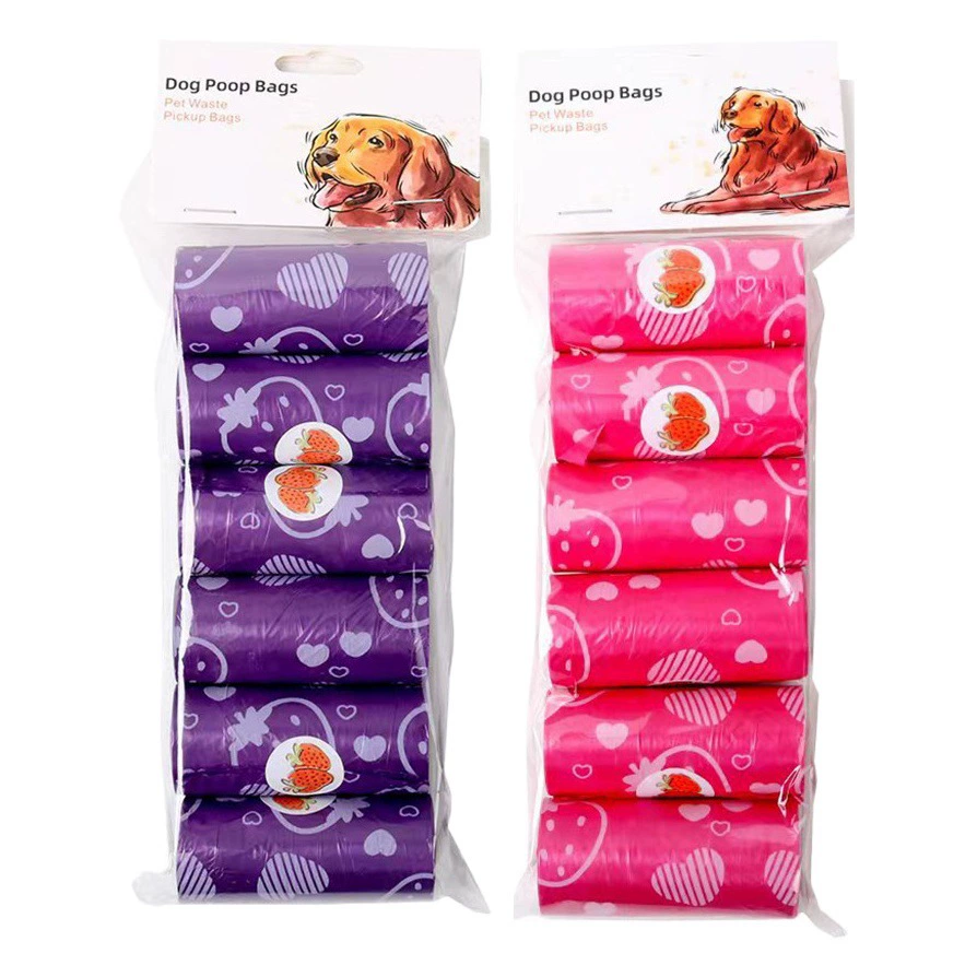 Биоразлагаемые пакеты для уборки за питомцами, пакеты для собачьего кала, пакеты для мусора, в наличии от производителя.