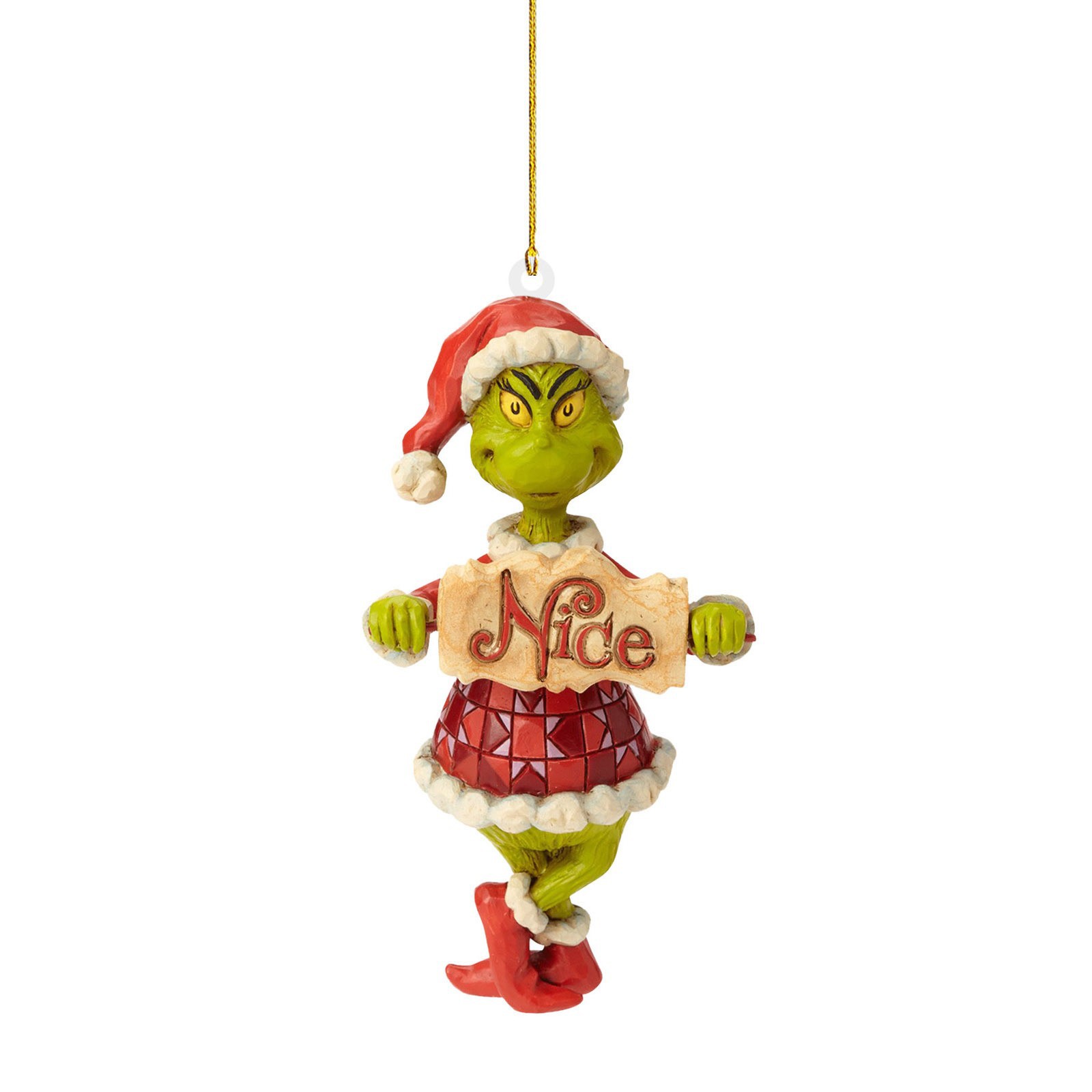 Colgante creativo de Navidad Grinch transfronterizo decoraciones para árboles de Navidad colgante de acrílico