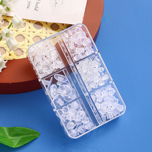 Cross-border Explosions Amazon shein Ear Plug suit Combination Ear Stud Rear Plug Plastic Silicone Plug Loose Suitable