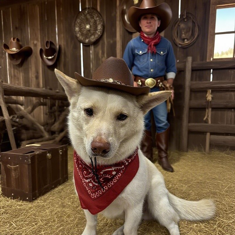 Pet Dog Scarf, Western Cowboy Hat, Cross-Border Amazon Wholesale Pet Hat, Cat and Dog Photo Props