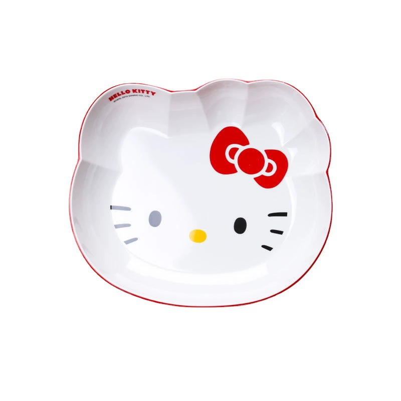 Hello kitty, подлинная детская качественная посуда, мультяшная тарелка для ужина, оптовая продажа