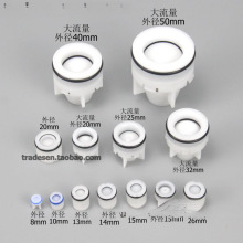 塑料内塞止回阀阀芯 单向阀芯塑料止逆阀阀芯内嵌弹簧止回阀