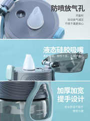 BB4C批發兒童水杯塑料水杯女夏季高顏值學生便攜運動大容量杯