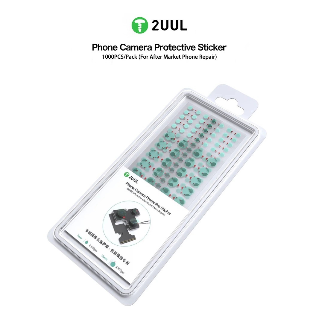 2uul мобильный телефон ремонт фронтальная камера инфракрасная точка матрица лица как защитная наклейка для наклейки пыли 500pcs