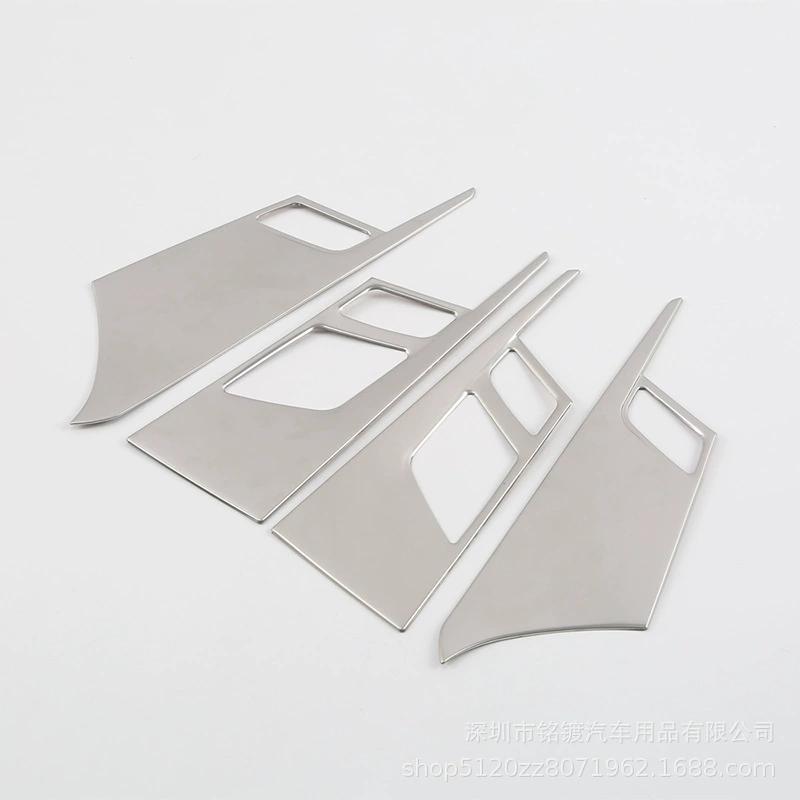 Подходит для 17-22 Audi Новый A4LA5 дверная ручка автомобиля панель декоративная рамка ручка панель декоративные наклейки модификация интерьера