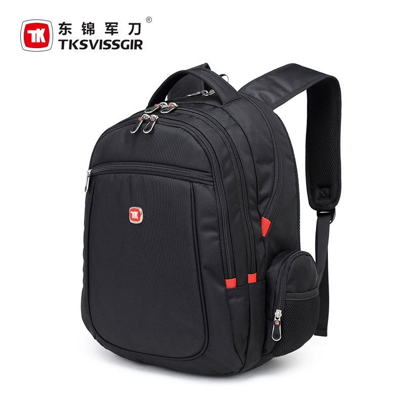 Classic waterproof backpack for traveling, capacious universal laptop, school bag, business version