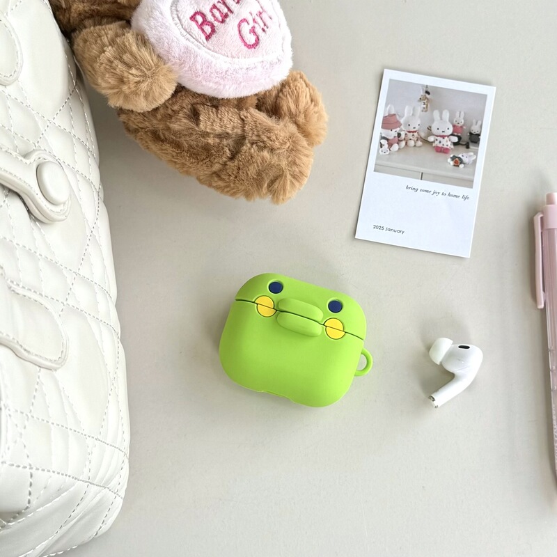Cute Tamagotchi AirPods Pro3 Apple Bluetooth Earphone Case 2/4 Generation Cartoon Protective Cover Suitable for Women Cute Tamagotchi AirPods Pro3 Apple Bluetooth Earphone Case 2/4 Generation Cartoon Protective Cover Suitable for Women