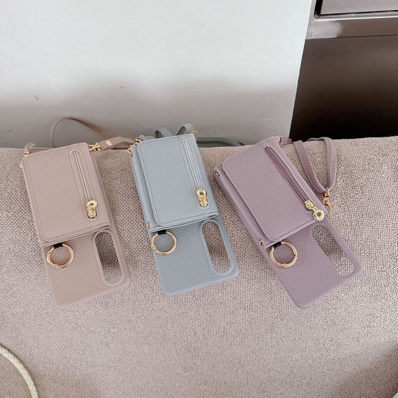 Suitable for Export, Sony Xperia1Vii Mobile Phone Leather Case 5V Crossbody Sony10Vii Flip Card Phone Case
