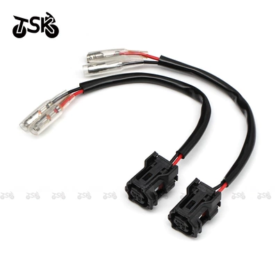 Suitable for Yamaha YAMAHA-MT-10 motorcycle turn signal transfer wire plug adapter (Motorcycle General Parts)