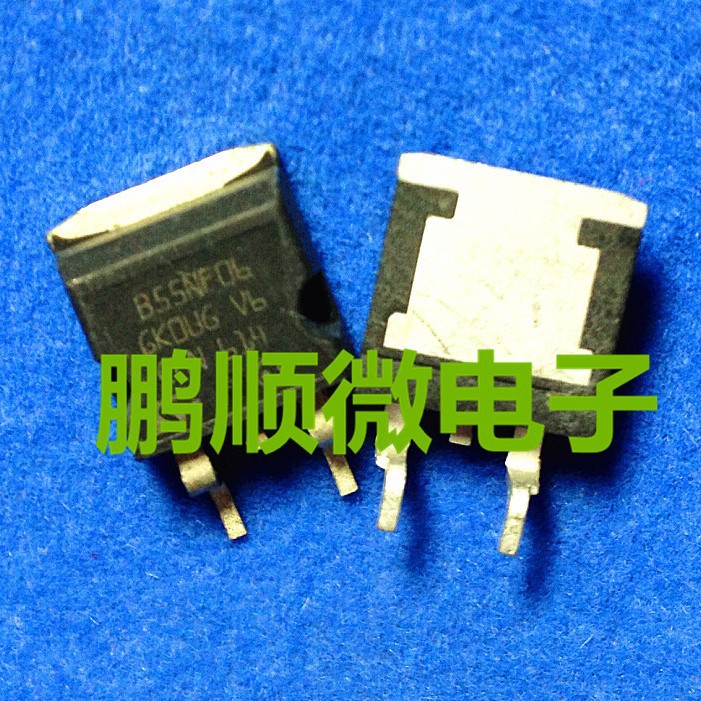 常用贴片场效应 B55NF06 STB55NF06  60V 50A TO-263