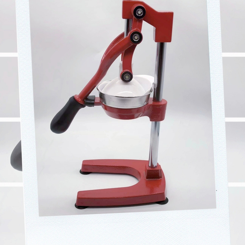 Juegos de marca en línea extrusor manual de cabeza plana extrusor comercial de naranja granada