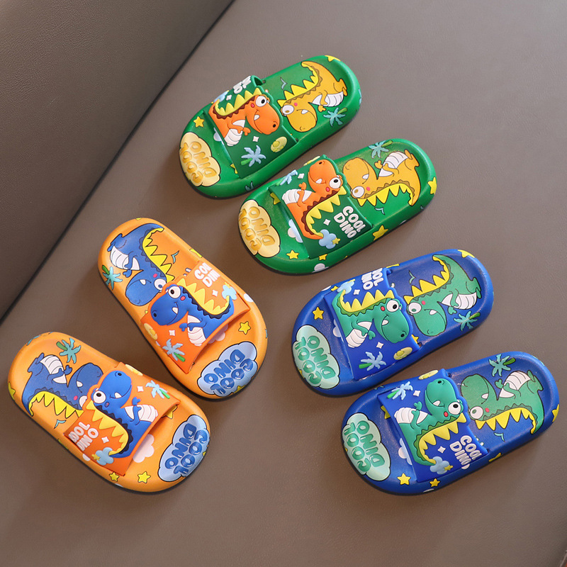 New Children's Slippers for Summer Wearing Home Indoor Bathing Non-slip Wear-resistant Comfortable Soft Bottom Sandals for Boys and Girls