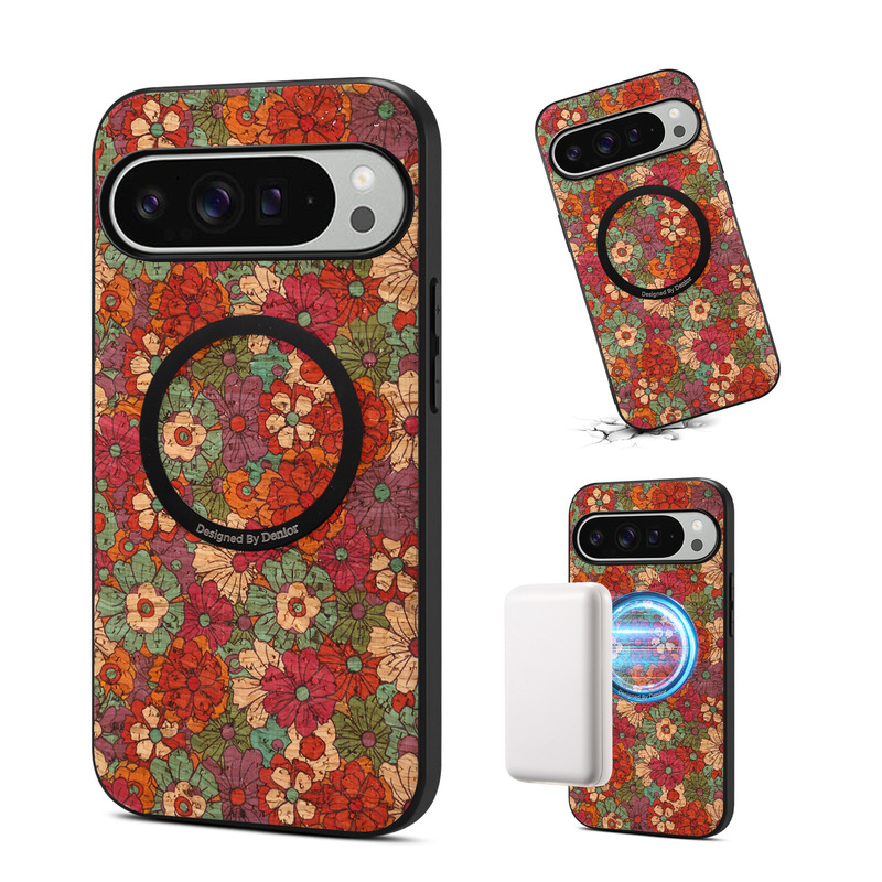 Denior Is Suitable for Pixel10Proxl Magnetic Phone Case, Google 9Pro Protective Case, 8A Flower Leather Case, 7Pro Denior Is Suitable for Pixel10Proxl Magnetic Phone Case, Google 9Pro Protective Case, 8A Flower Leather Case, 7Pro