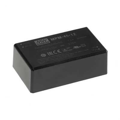 明纬电源 MPM-45-12 30W 医疗设备电源