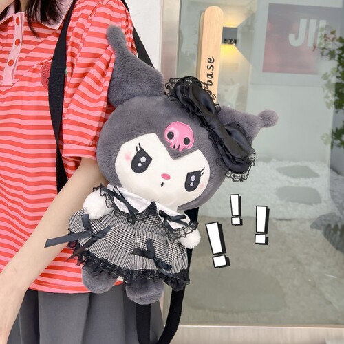 Japanese ins cute skirt doll backpack  new girl doll doll backpack birthday gift