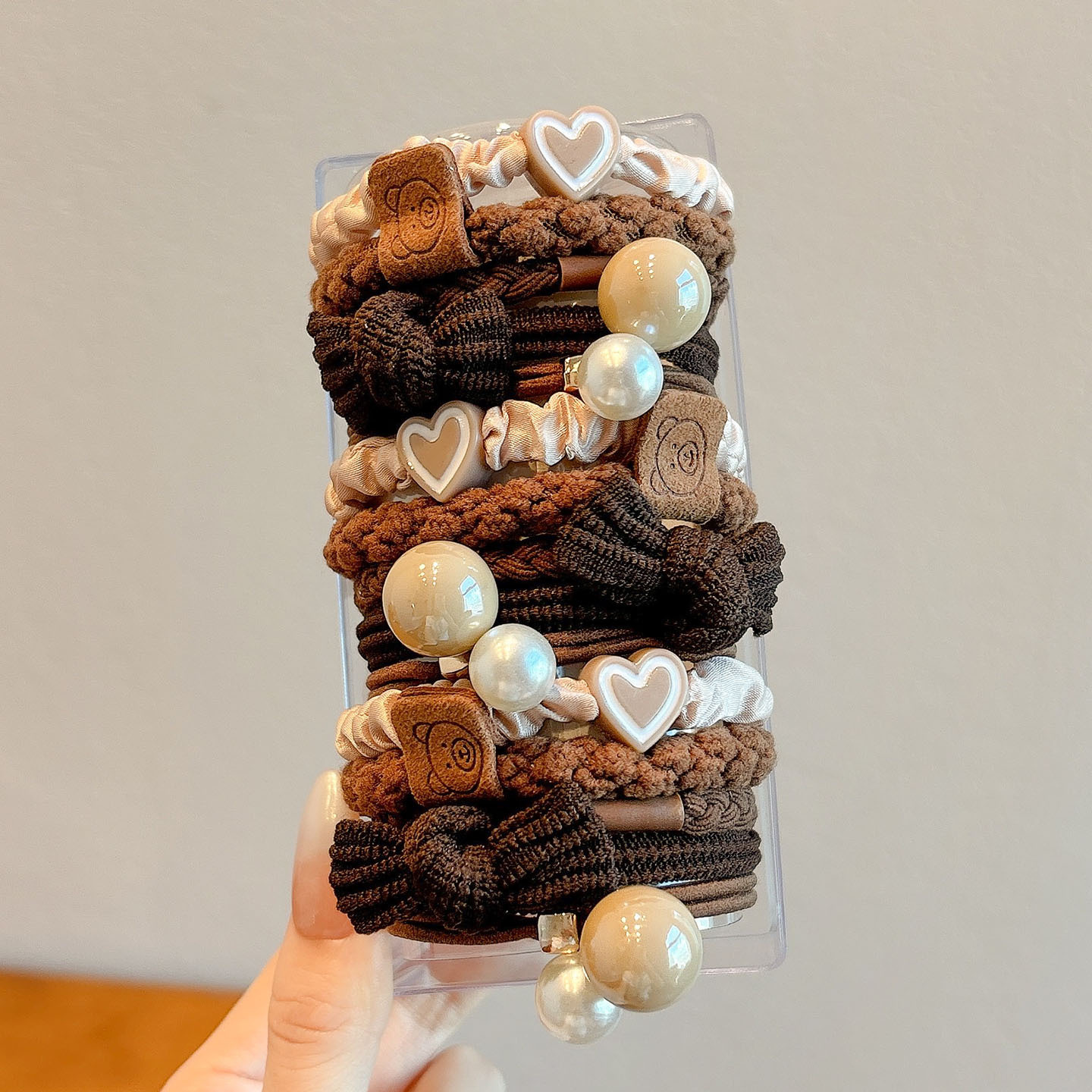 Coletero elástico sencillo de nuevo estilo 2026, banda para el pelo pequeña sin costuras para mujer, suave para el cabello, sujetador de cola de caballo.