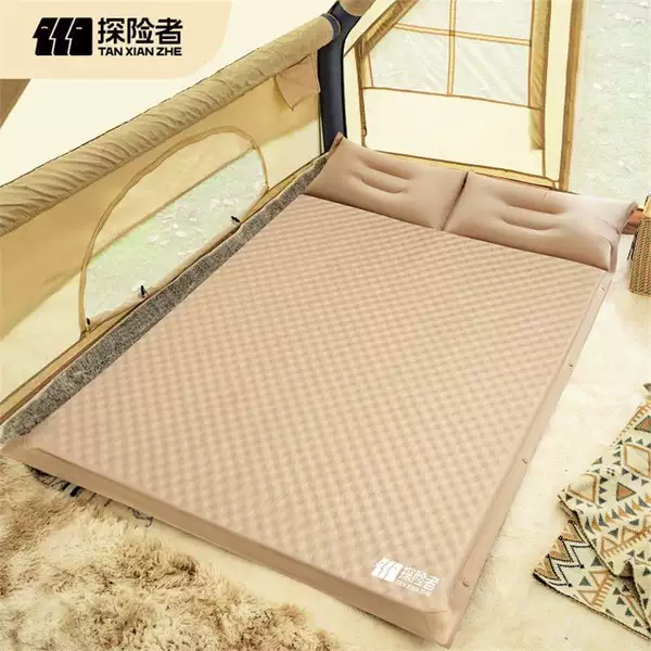 Explorer Inflatable Mattress Outdoor Portable Camping Sleeping Pad Tent Inflatable Mattress Automatic Air Bed Sleeping Pad MH15