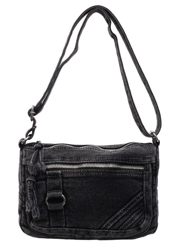 Transfronterizo nuevo denim viejo retro bolso pequeño para mujeres 2025 moda viaje ocio mochila de hombro