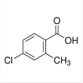 4-氯-2-甲基苯甲酸,>98.0%(GC) Cas号：7499-07-2