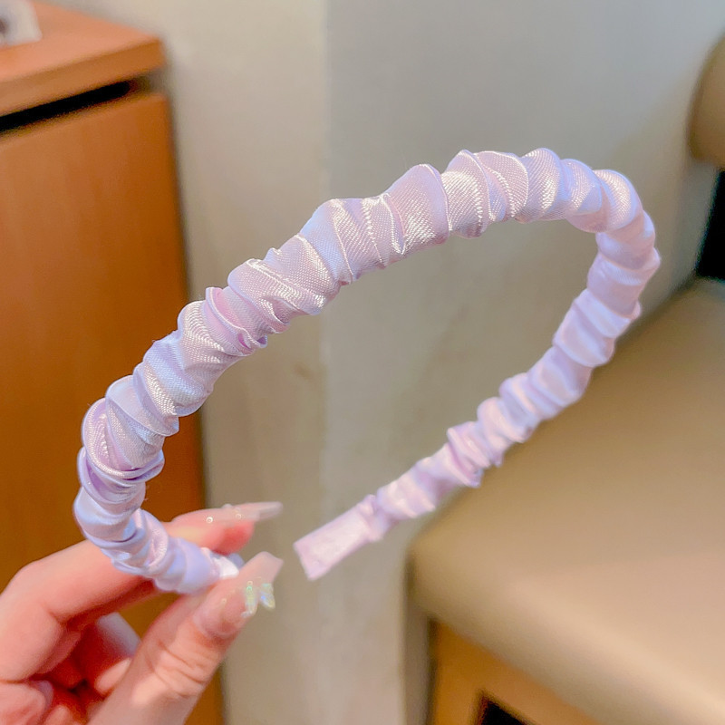 发箍女款洗脸法式珍珠头箍高级感高颅顶发卡超仙外出百搭气质头饰|undefined
