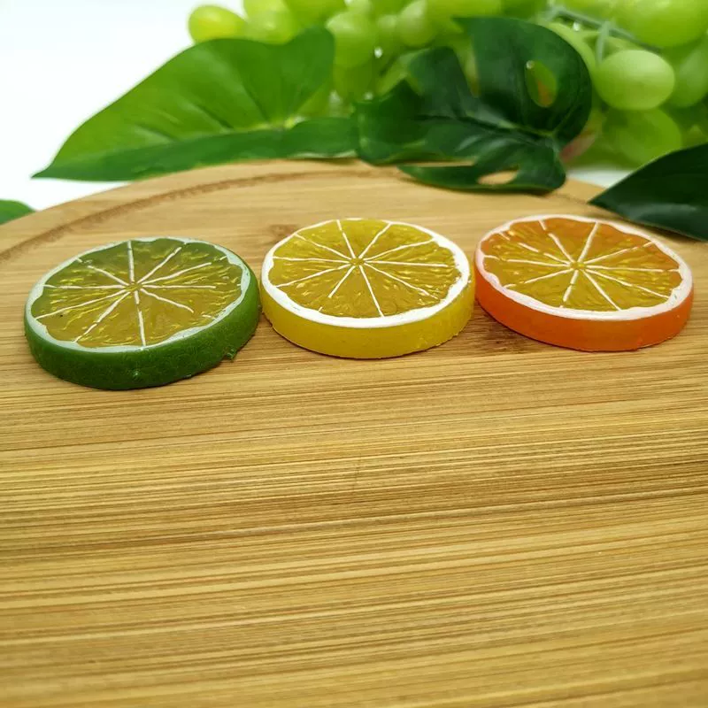 Artificial lemon tree, toy for a tea shop, decorations, early education