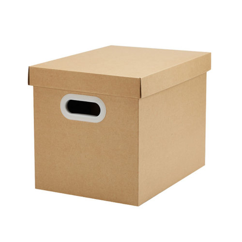 Bulk paper storage boxes file storage boxes book clothing under-bed organization boxes moving paper boxes