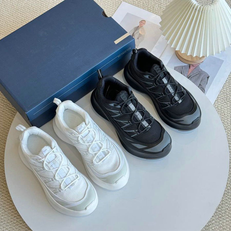 High-Quality Super Popular Collaboration Model! Fashionable and Versatile Height-Increasing Thick-Soled Casual Sports Shoes Mesh Breathable White Shoes for Women High-Quality Super Popular Collaboration Model! Fashionable and Versatile Height-Increasing Thick-Soled Casual Sports Shoes Mesh Breathable White Shoes for Women