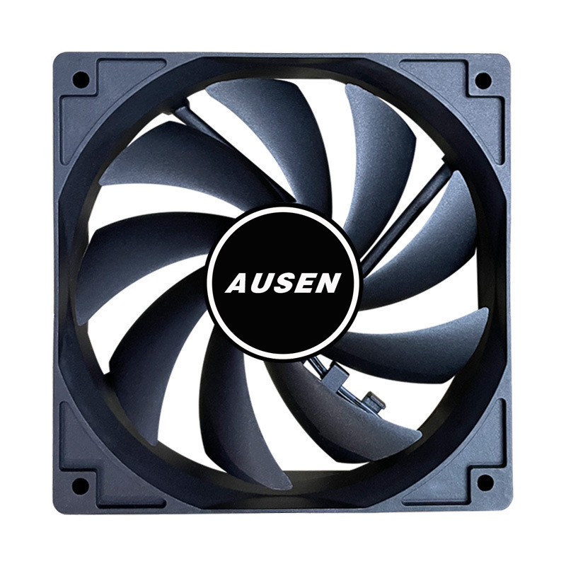 AUSEN デスクトップコンピュータケースファン 12 センチメートル大型 4pin マットファン 12025 冷却サイレントファン|undefined