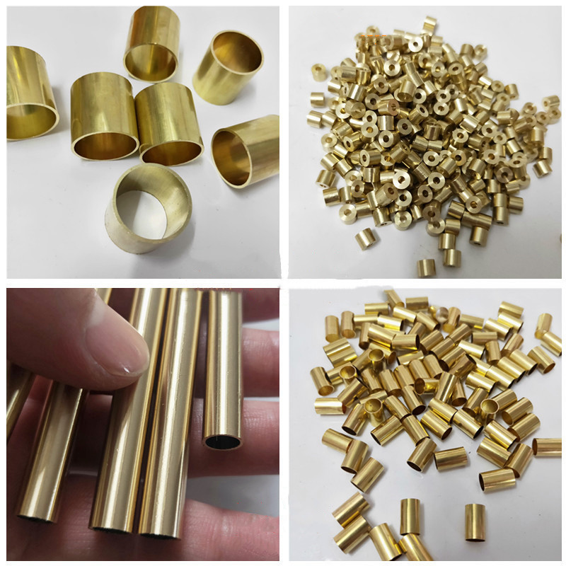 H62 H59黄铜管扩口 缩口加工 铜管内收口加工 黄铜管缩尖 加工