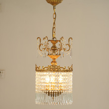 法式全铜吊灯欧式别墅客厅复古奢华大气餐厅卧室创意灯具工厂直批