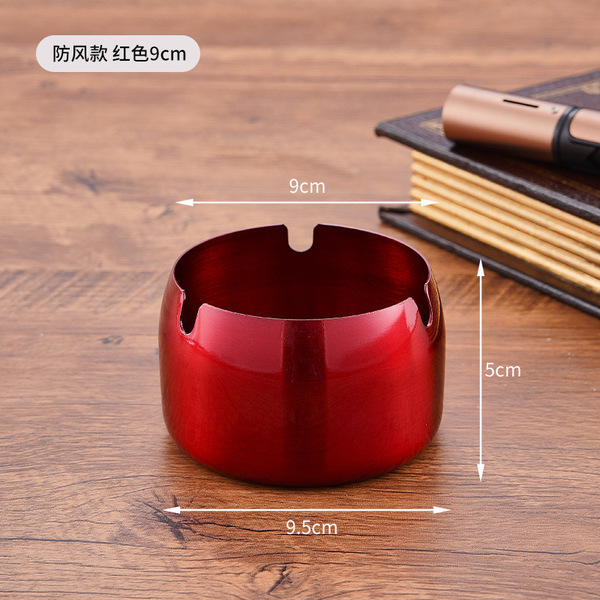 windproof ashtray stainless steel for hotel for commercial use