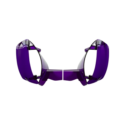 Material, Multiple Colors Available — Motorcycle front windshield - purple