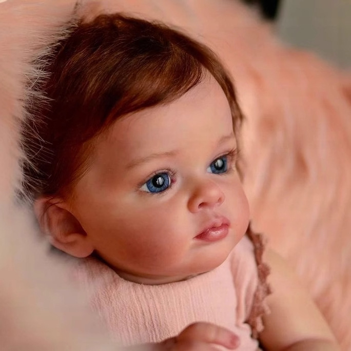 Reborn muñeca 3D simulación bebé Reborn muñeca transfronteriza Temu independiente estación de suministro femenino bebé niños regalo