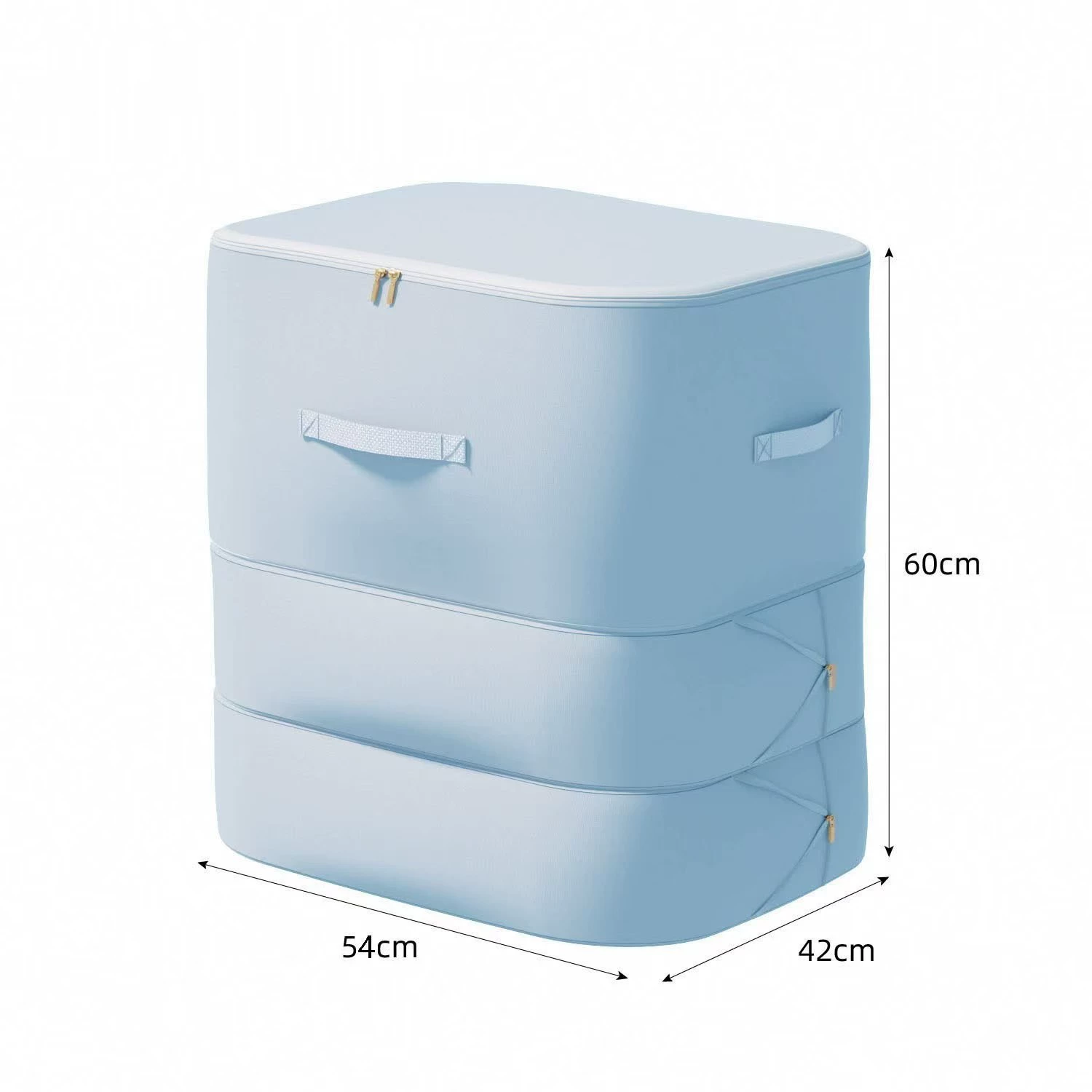 Quality duvet, storage bag for moving, capacious down jacket