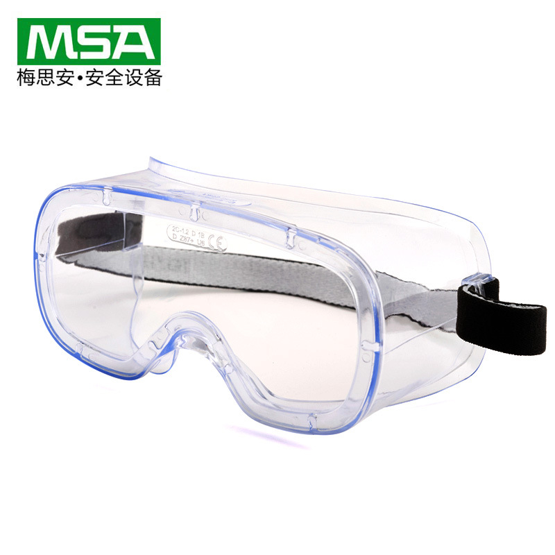梅思安10212874威护1013透明防雾眼罩10212875防冲击飞溅物1014