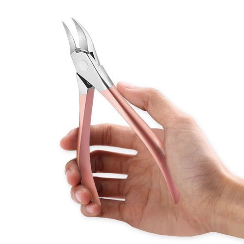 Manufacturer wholesale rose gold dead skin pliers large nail clippers ingrown toenail correction nail groove olecranon pliers manicure tools