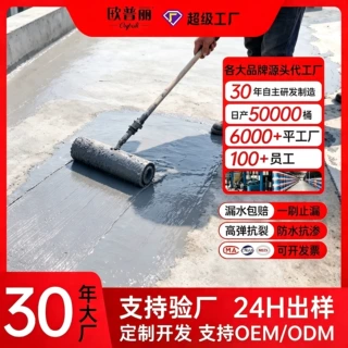 外露型补漏材料王房顶楼顶房屋外墙漏水防漏补裂缝聚氨酯防水涂料
