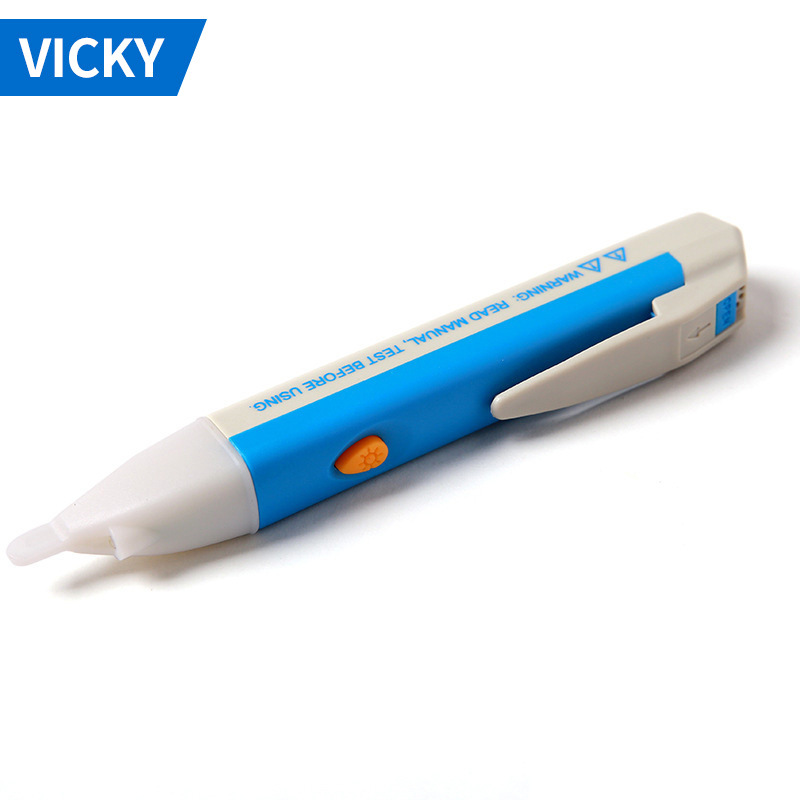 IAC-D测电笔蓝色 感应式测电笔测电器非接触式感应电笔 灰蓝电笔