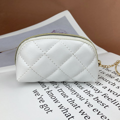 2022 New Style Large Capacity Simple Embroidered Keychain Purse for Women Fashion Crossbody Bag Zipper Handbag for Women