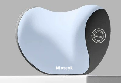 Headrest and Lumbar Support Cushion for: Waist support - sky-blue-headrest-universal-fit-for-all-car-models