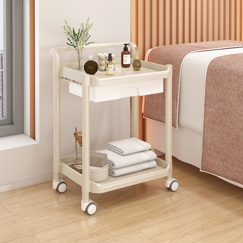 Nuevo modelo de plástico completo del cajón de dos capas de color camello * 0x0cm * *