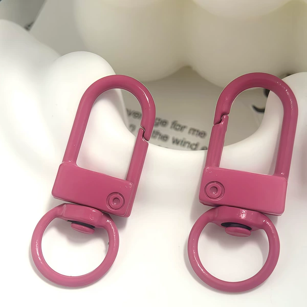 Door buckle-rose red